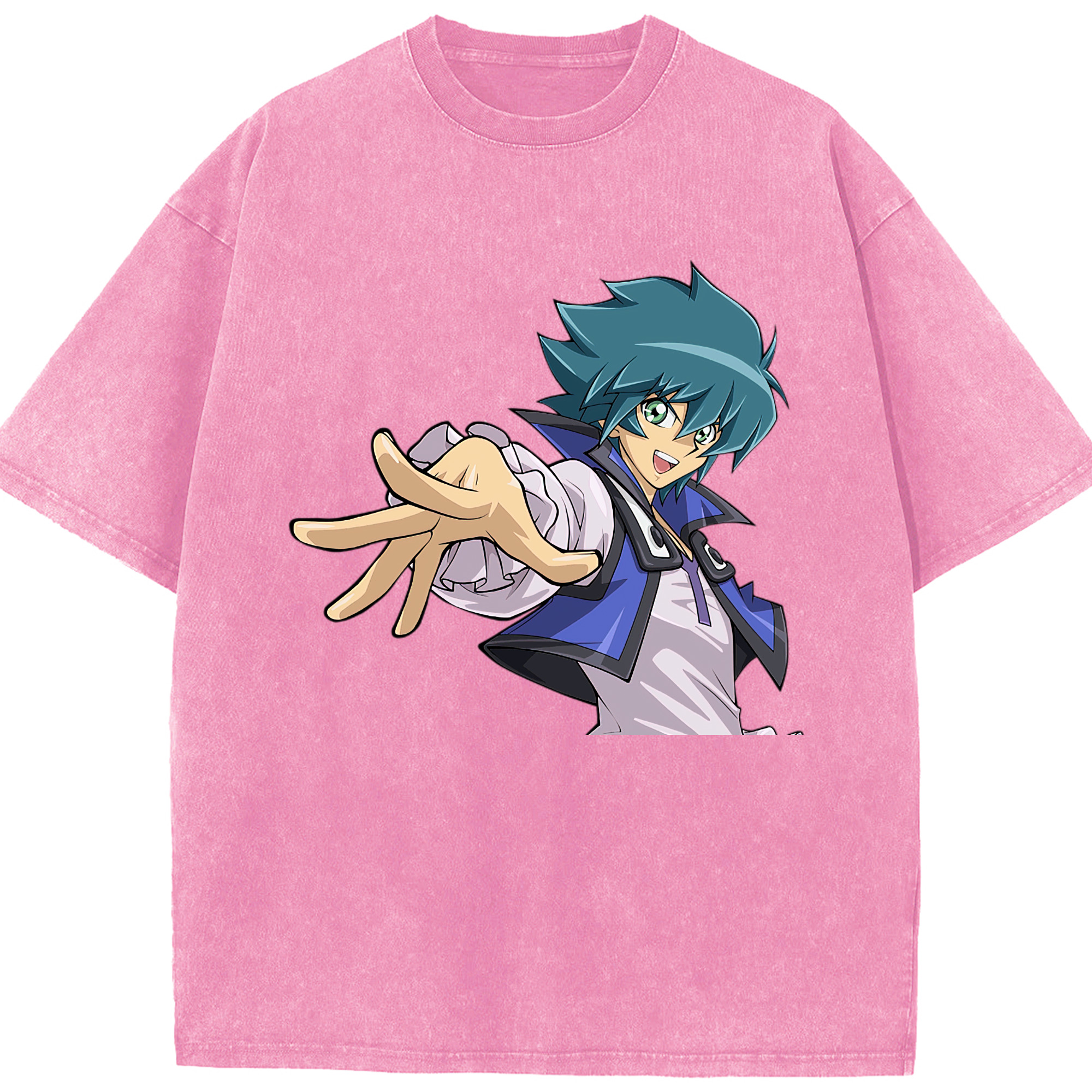 （画像用） 遊☆戯☆王 Yu-Gi-Oh! 綿100% ヴィンテージ風 半袖Tシャツ（フロントプリント）